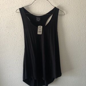 Black tank top